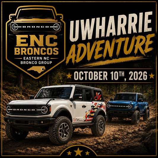 Uwharrie Offroad Adventure 10-10-2026