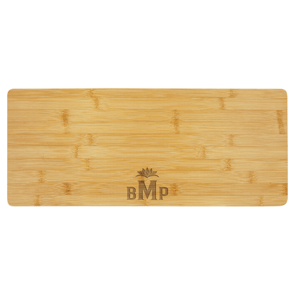 Bamboo Charcuterie/Cutting Board and Custom Laser Burned Image