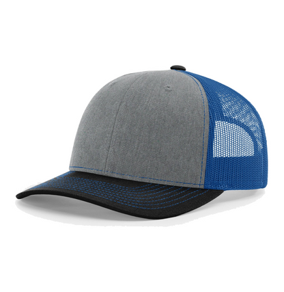Richardson 112 Trucker Hat with Custom Leatherette Patch