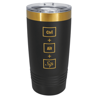 Ion Colors * 20oz Tumbler with Custom Laser Design