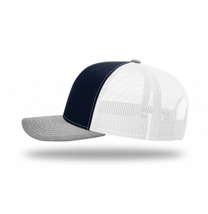 Richardson 112 Trucker Hat with Custom Leatherette Patch