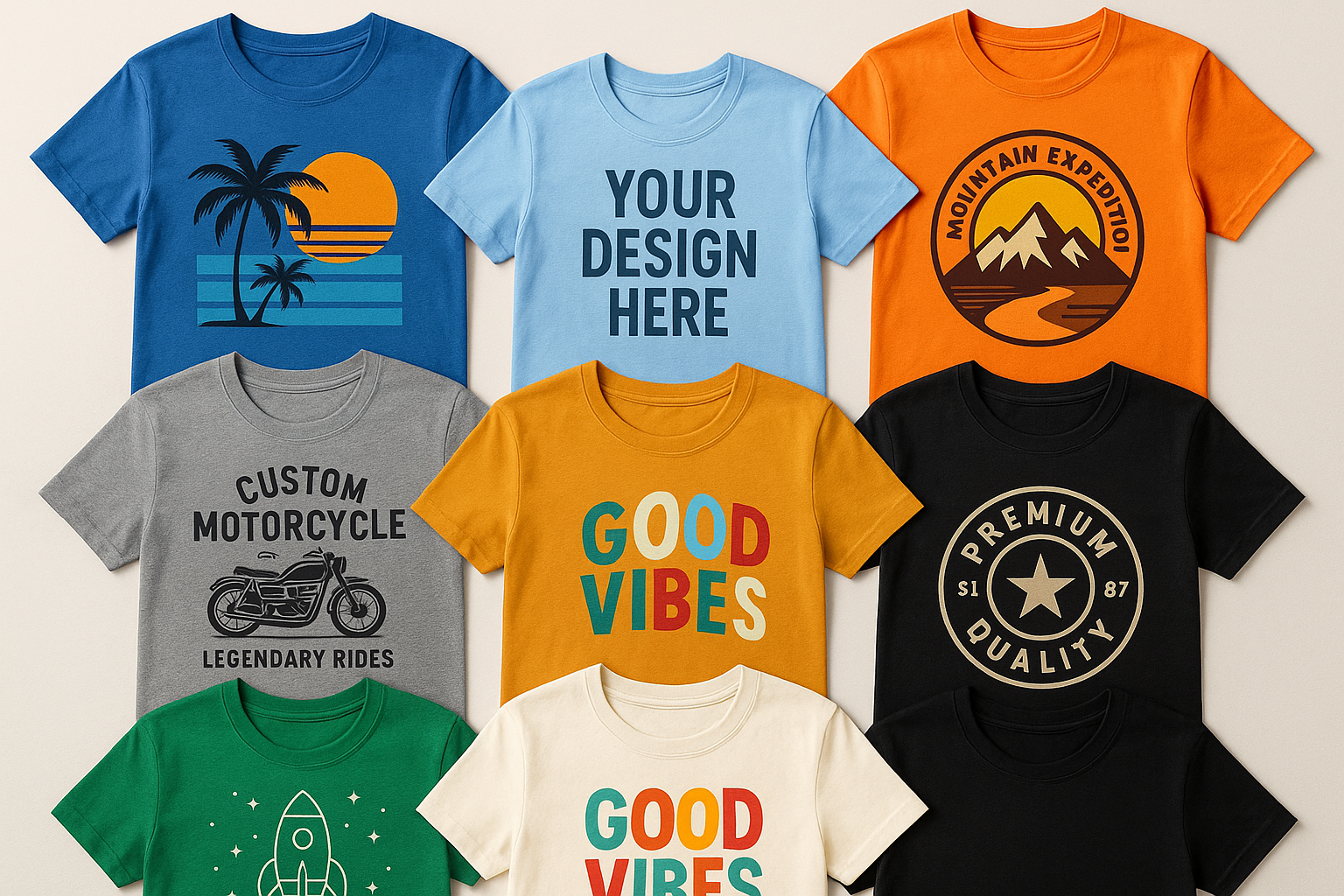 Custom Printed T-Shirts