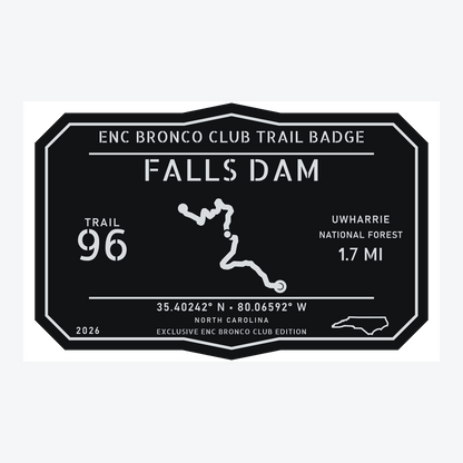 ENC Bronco Club Trail Badges – Uwharrie Collection