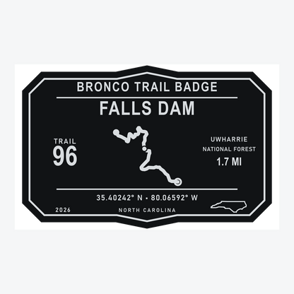 Bronco Trail Badges – Uwharrie Collection